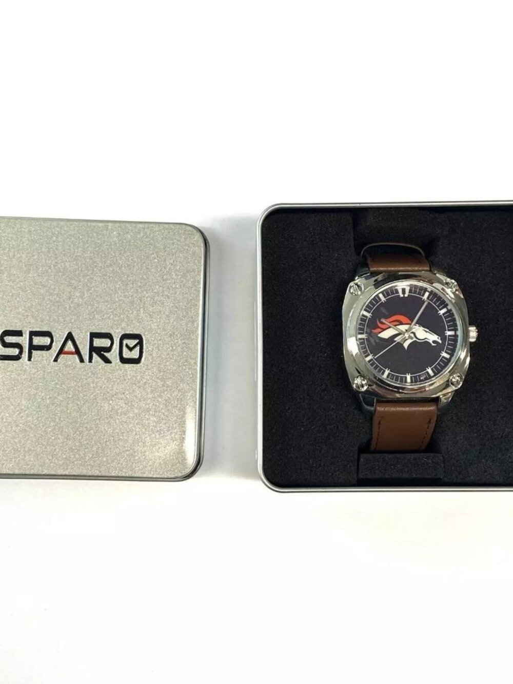 Denver Broncos Watch Utility Style Sports Series Sparo NFL Official Merch